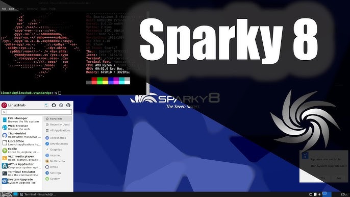 Sparky Linux 8 Screenshot