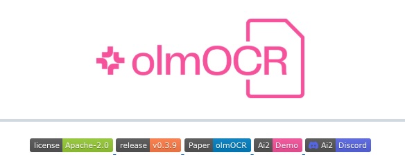olmOCR logo